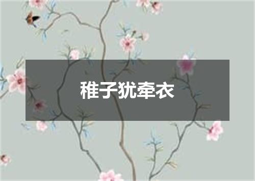 稚子犹牵衣