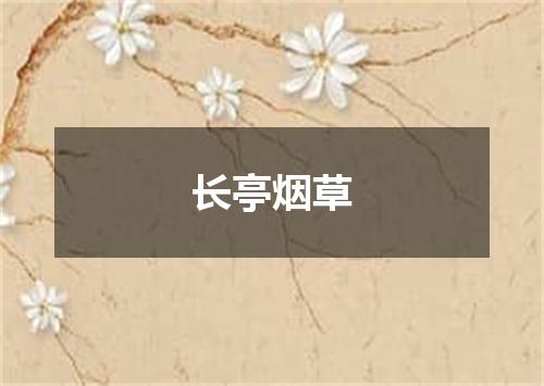 长亭烟草