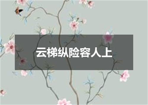 云梯纵险容人上