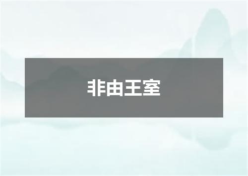 非由王室