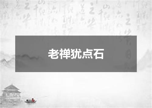 老禅犹点石