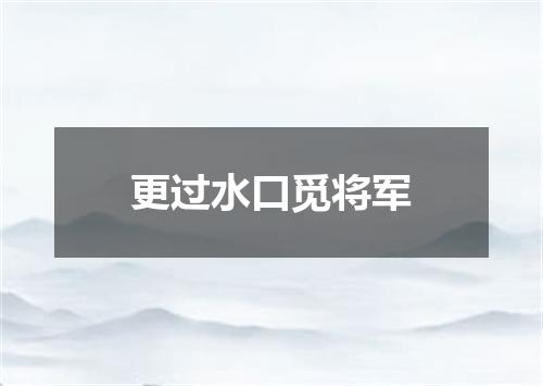 更过水口觅将军
