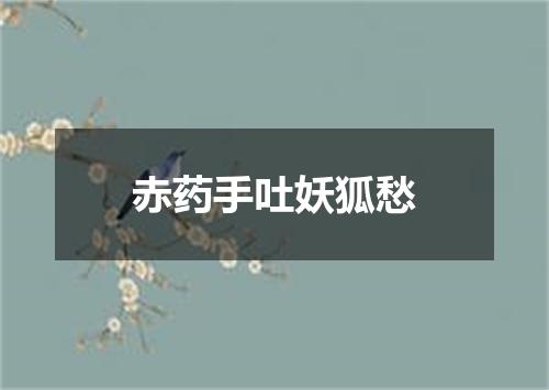 赤药手吐妖狐愁