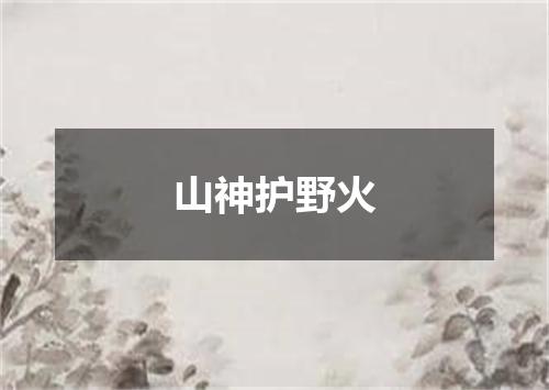 山神护野火