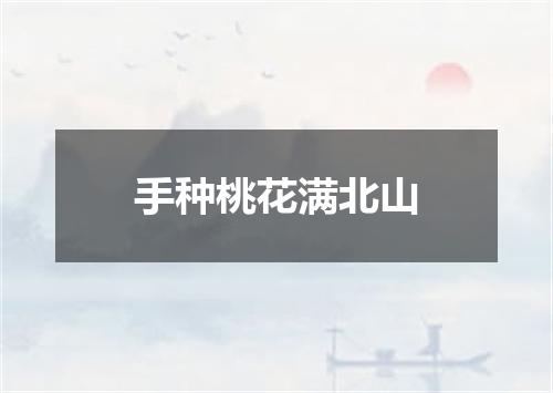 手种桃花满北山