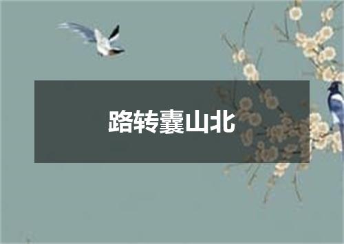 路转囊山北