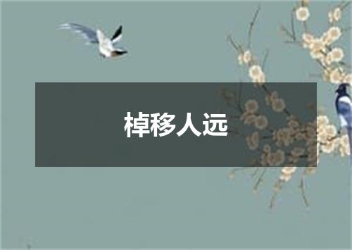 棹移人远