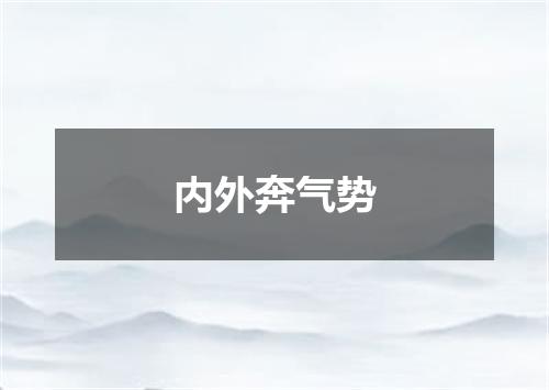 内外奔气势