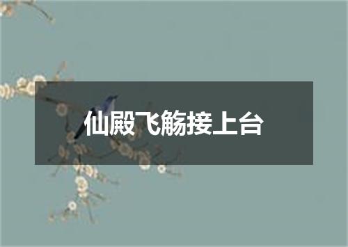 仙殿飞觞接上台