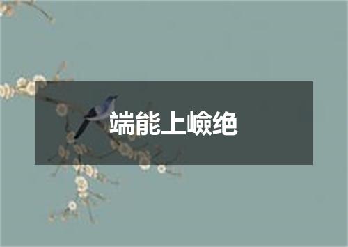 端能上嶮绝
