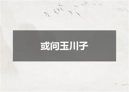 或问玉川子