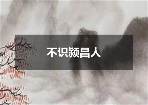不识颍昌人