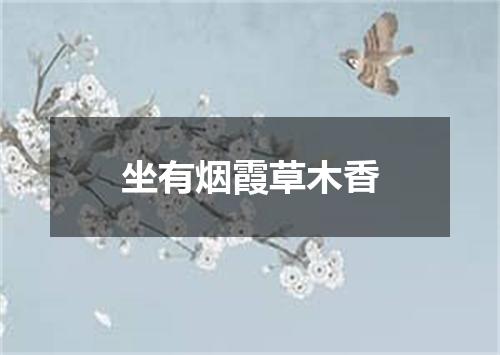 坐有烟霞草木香