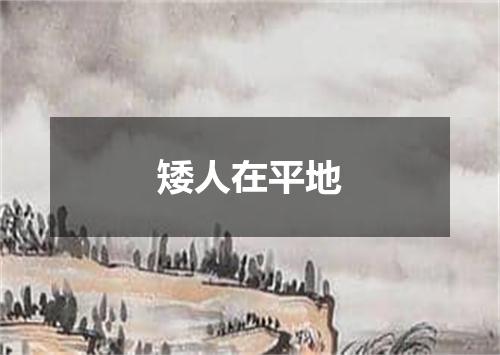 矮人在平地