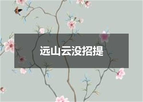 远山云没招提