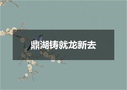 鼎湖铸就龙新去