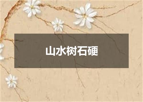 山水树石硬