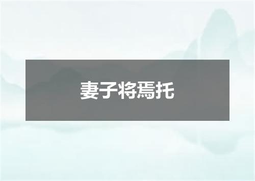 妻子将焉托