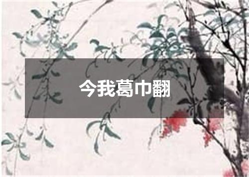 今我葛巾翻