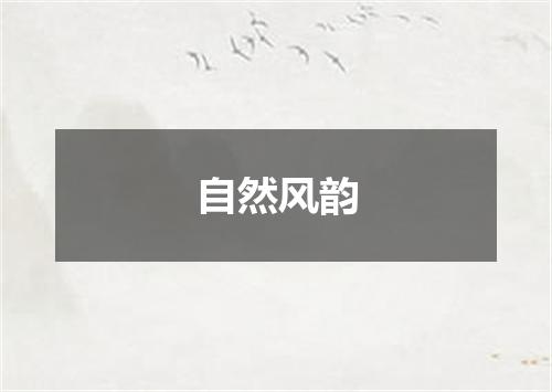 自然风韵