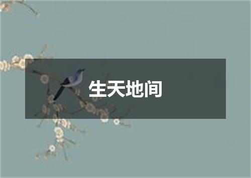生天地间