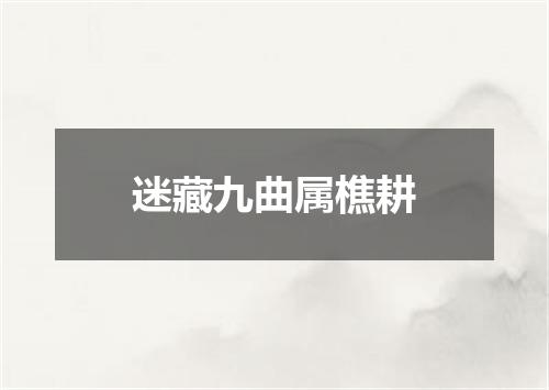 迷藏九曲属樵耕