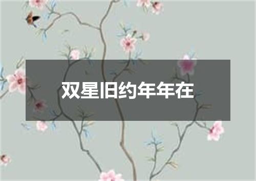 双星旧约年年在
