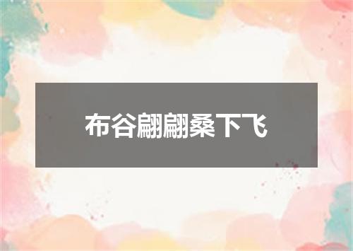 布谷翩翩桑下飞