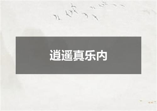 逍遥真乐内