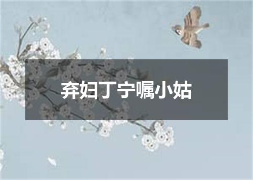 弃妇丁宁嘱小姑