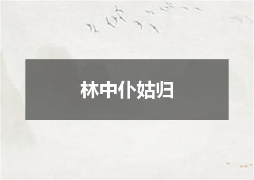 林中仆姑归