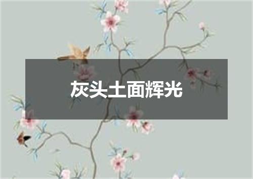 灰头土面辉光