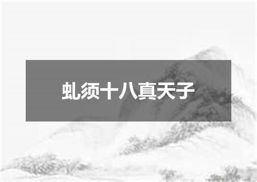虬须十八真天子
