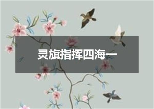 灵旗指挥四海一