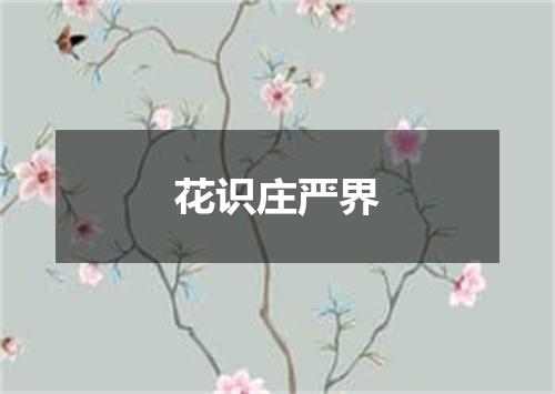 花识庄严界
