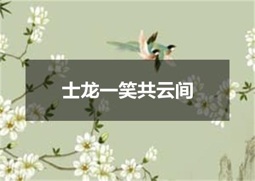 士龙一笑共云间