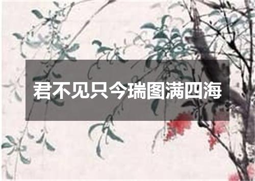 君不见只今瑞图满四海