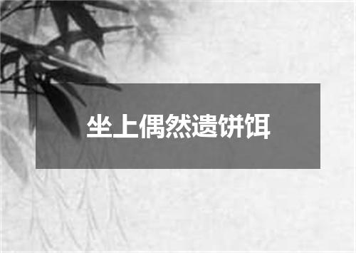 坐上偶然遗饼饵