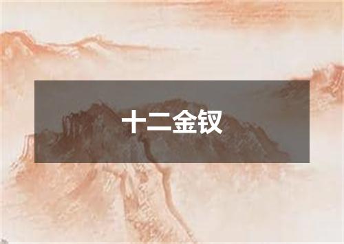十二金钗