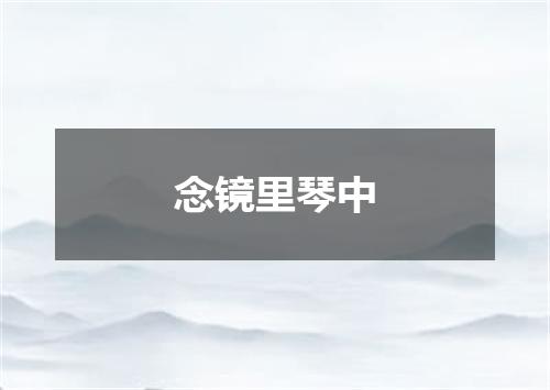 念镜里琴中