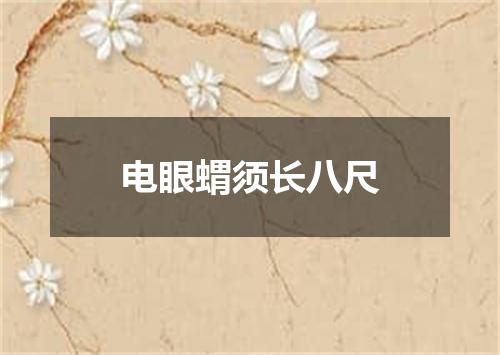 电眼蝟须长八尺
