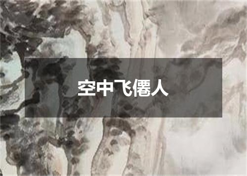 空中飞僊人