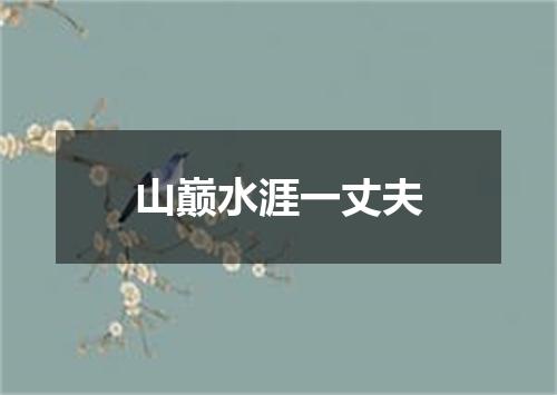 山巅水涯一丈夫