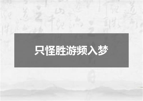 只怪胜游频入梦