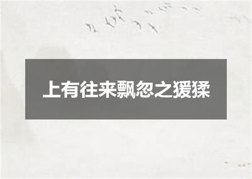 上有往来飘忽之猨猱