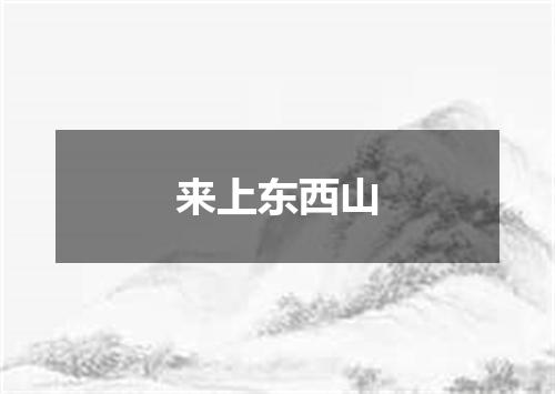 来上东西山