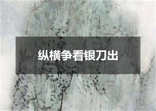 纵横争看银刀出