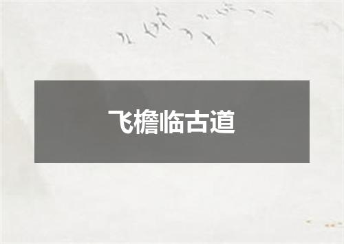飞檐临古道