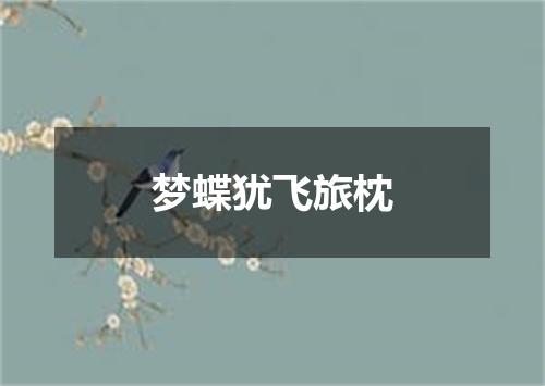 梦蝶犹飞旅枕