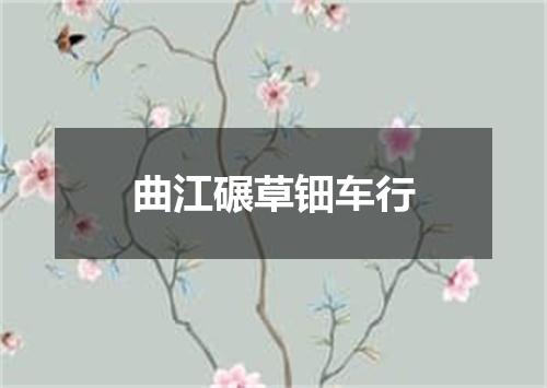 曲江碾草钿车行